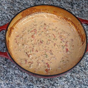 Finished Queso
