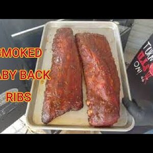 Smoked Baby Back Ribs With Heath Riles Butter Bath And Candied Jalapeno BBQ Sauce