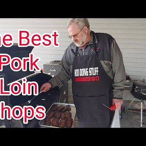 Smoked Marinated Pork Loin Chops