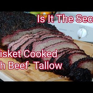 Smoked Beef Brisket with Beef Tallow: Is It Aaron Franklin's Secret?
