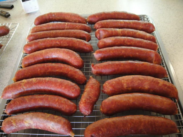 Meatloaf and venison sausage 042.JPG