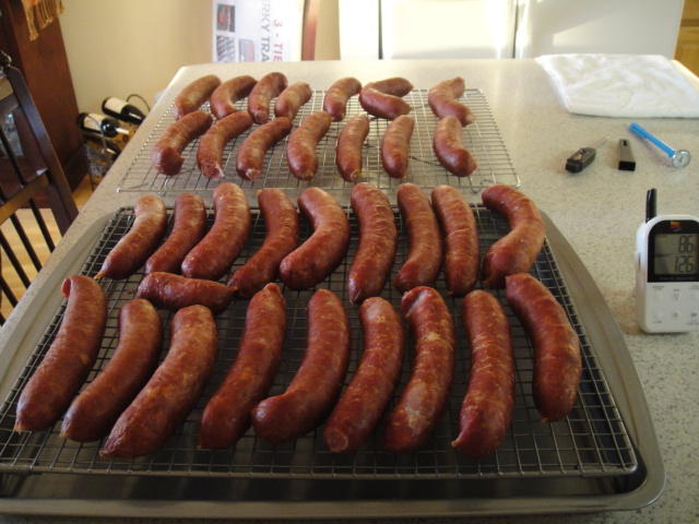 Meatloaf and venison sausage 043.JPG