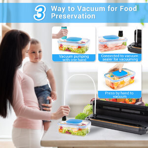 Food Saver Vacuum Sealer Machine INKBIRD Long Preservation Bag Storage  Canister