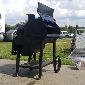 Old country bbq pits shop over and under smoker